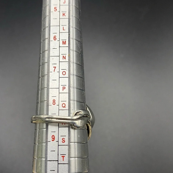 Sterling Silver Large Purple Sapphire Stone Statement Ring - Picture 10 of 17